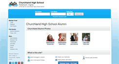 Desktop Screenshot of churchlandhighschool.org